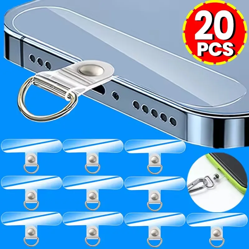 Phone Accessories Android - أشرطة تعليق شفافة قابلة للفصل للهواتف