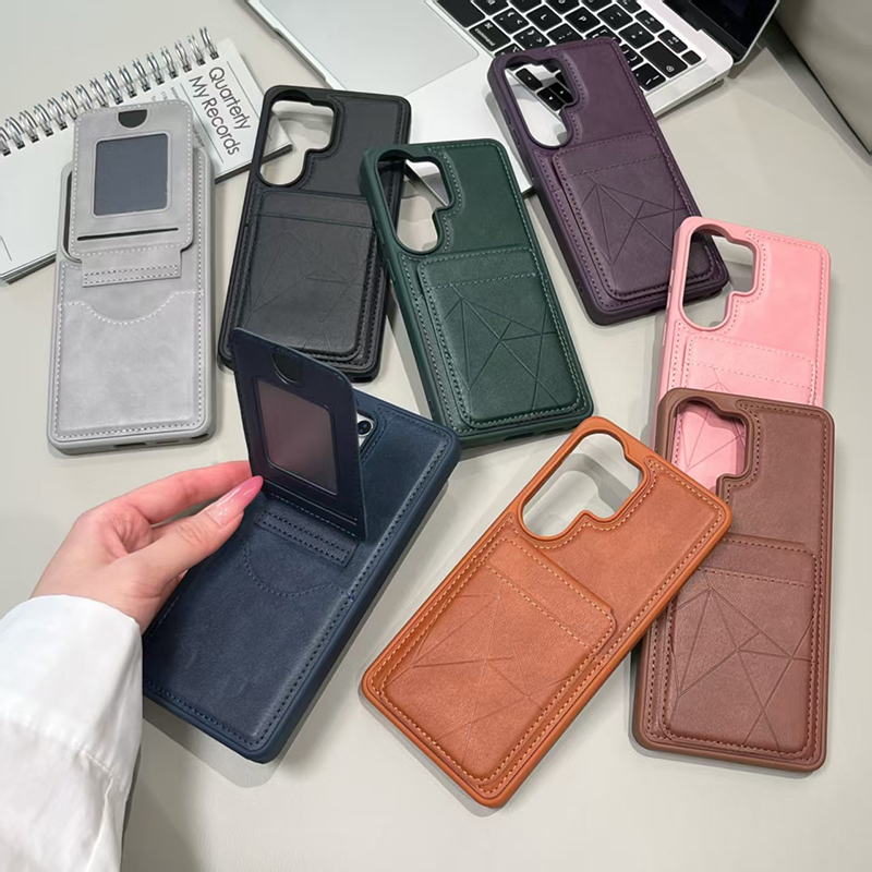 Phone Accessories Hippers - حافظة هاتف فاخرة من الجلد الصناعي