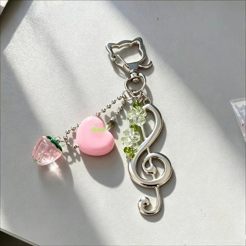 Phone Accessories For Teen Girls - سلسلة مفاتيح على شكل نجمة فراولة