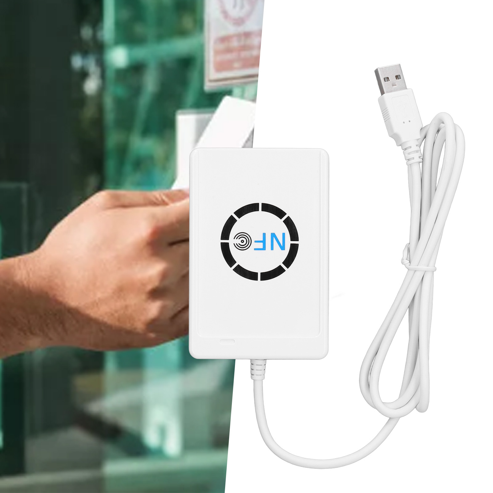 Nfc Card Reader - USB NFC قارئ بطاقات IC الذكية