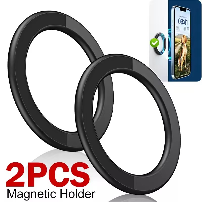 Car Mount Phone - حامل حلقي مغناطيسي لاصق قوي متوافق