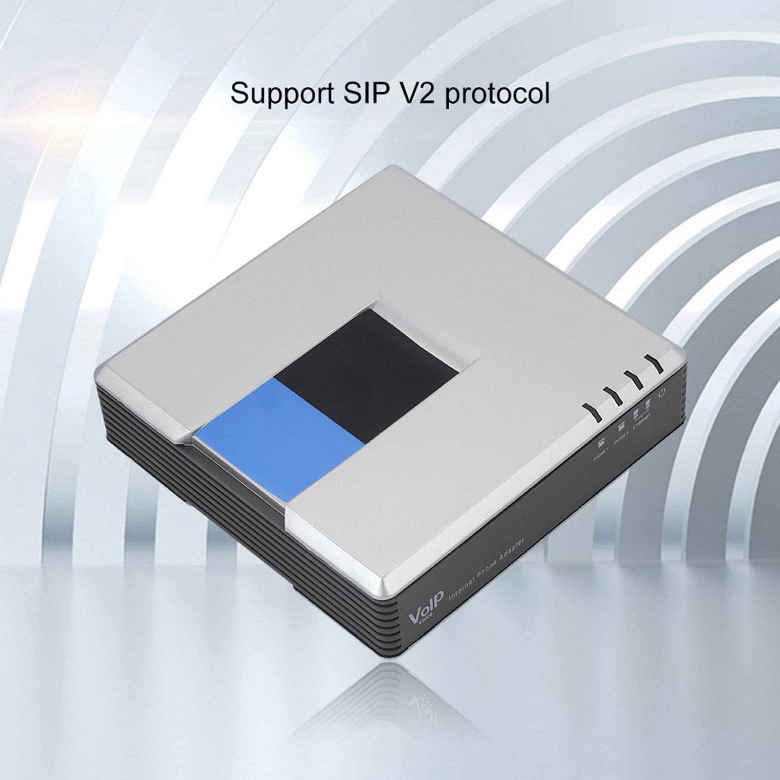 Hdmi Phone Adapter - 2 منافذ محول SIP بوابة الإنترنت