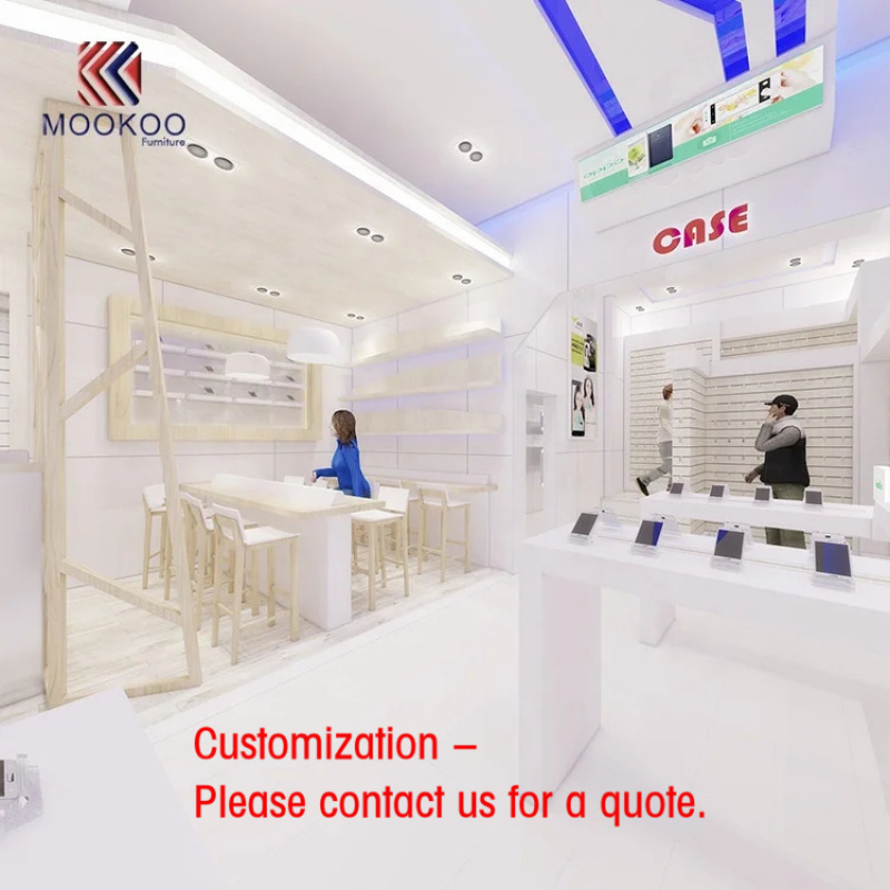 Phone Accessories Shop Design - رفوف عرض مخصصة بتصميم ثلاثي الأبعاد