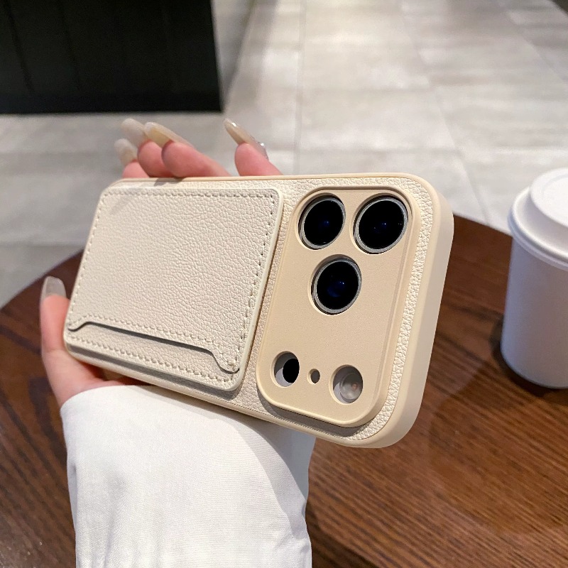 Phone Accessories Hippers - محفظة من جلد البولي يوريثان حافظة