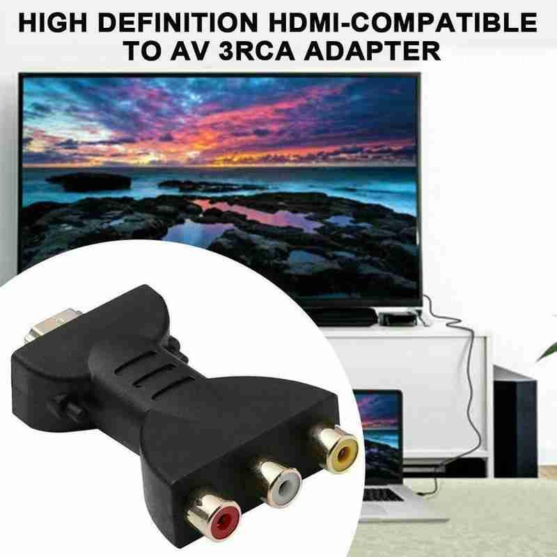 Hdmi Phone Adapter - محول RCA AV إلى HDMI متوافق