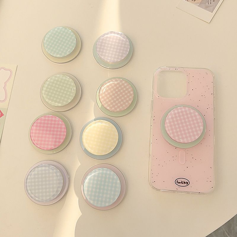 Phone Accessories For Teen Girls - حامل هاتف محمول جديد بتصميم مربعات