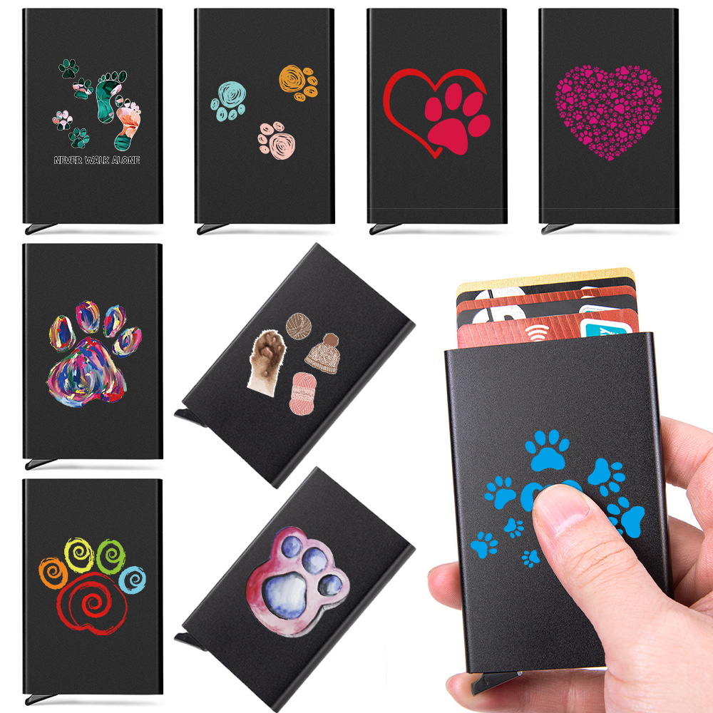 Nfc Card Reader - حافظة بطاقات ألومنيوم مضادة لـ RFID