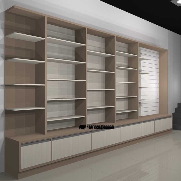 Phone Accessories Shop Design - M2 عرض الحديثة خشبية متجر الهاتف