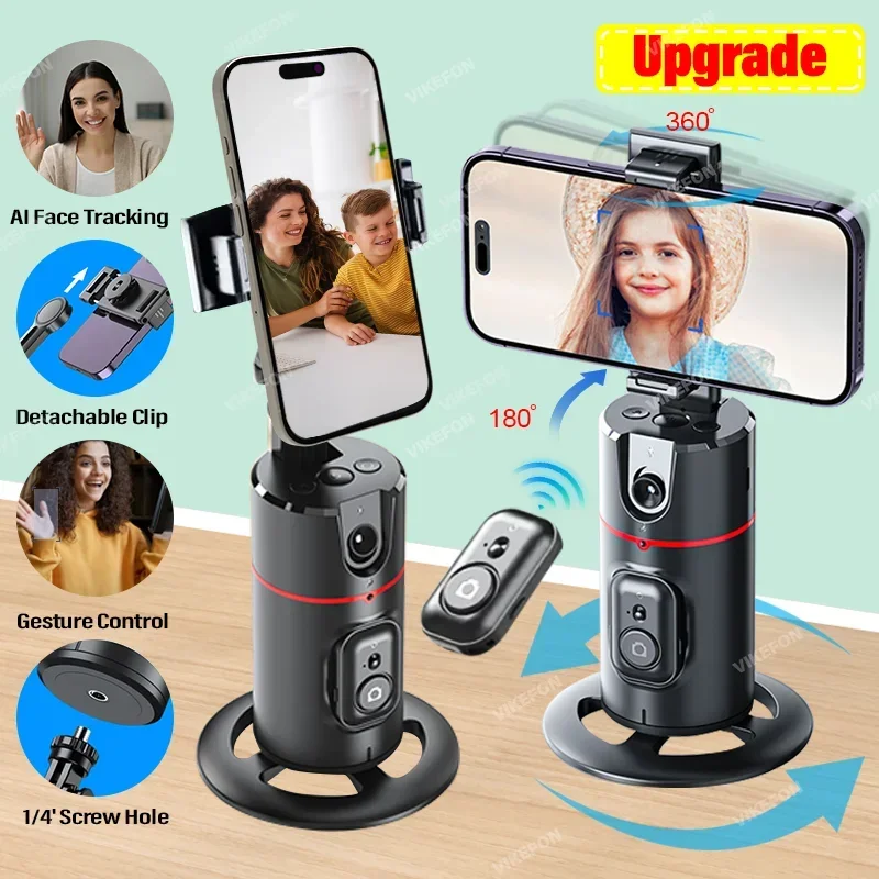 حامل هاتف مكتبي دوار P02 مع عص - مراجعة Phone Accessories Android وسعره