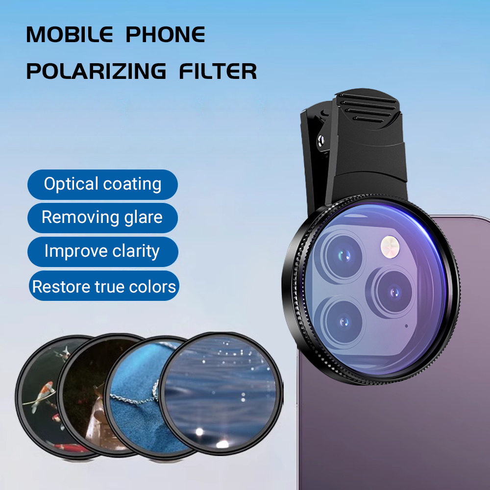 عدسة هاتف محمول 52 ملم، مستقطب - مراجعة Phone Accessories Useful وسعره