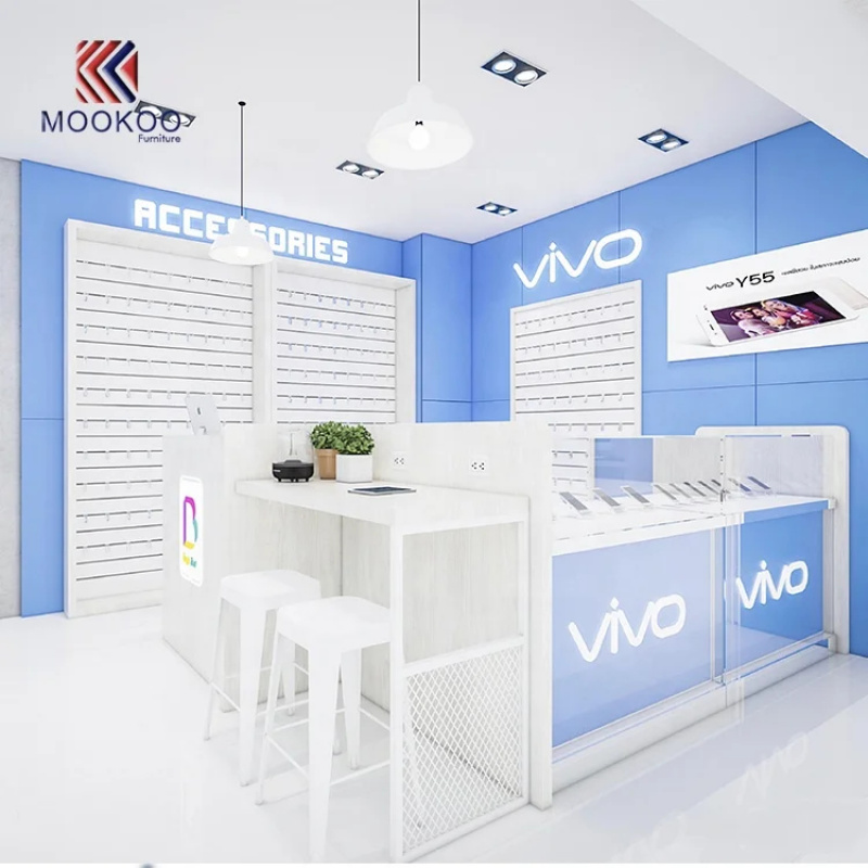 تصميم كشك عرض للهواتف المحمولة - مراجعة Phone Accessories Shop Design وسعره