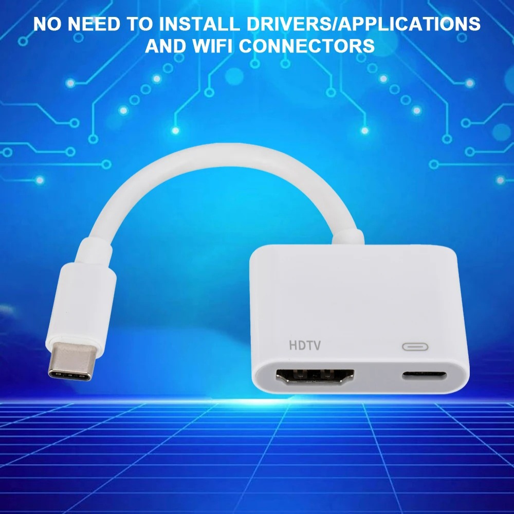 محول USB C إلى HDMI لهاتف iPho - مراجعة Hdmi Phone Adapter وسعره