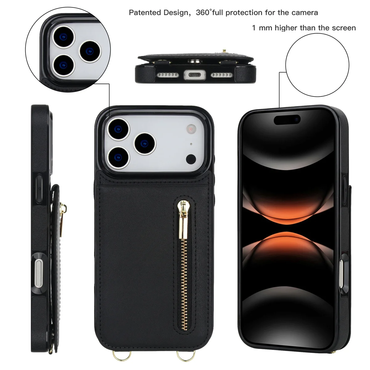 Crossbody سستة المحفظة حامل بط - مراجعة Phone Accessories Hippers وسعره