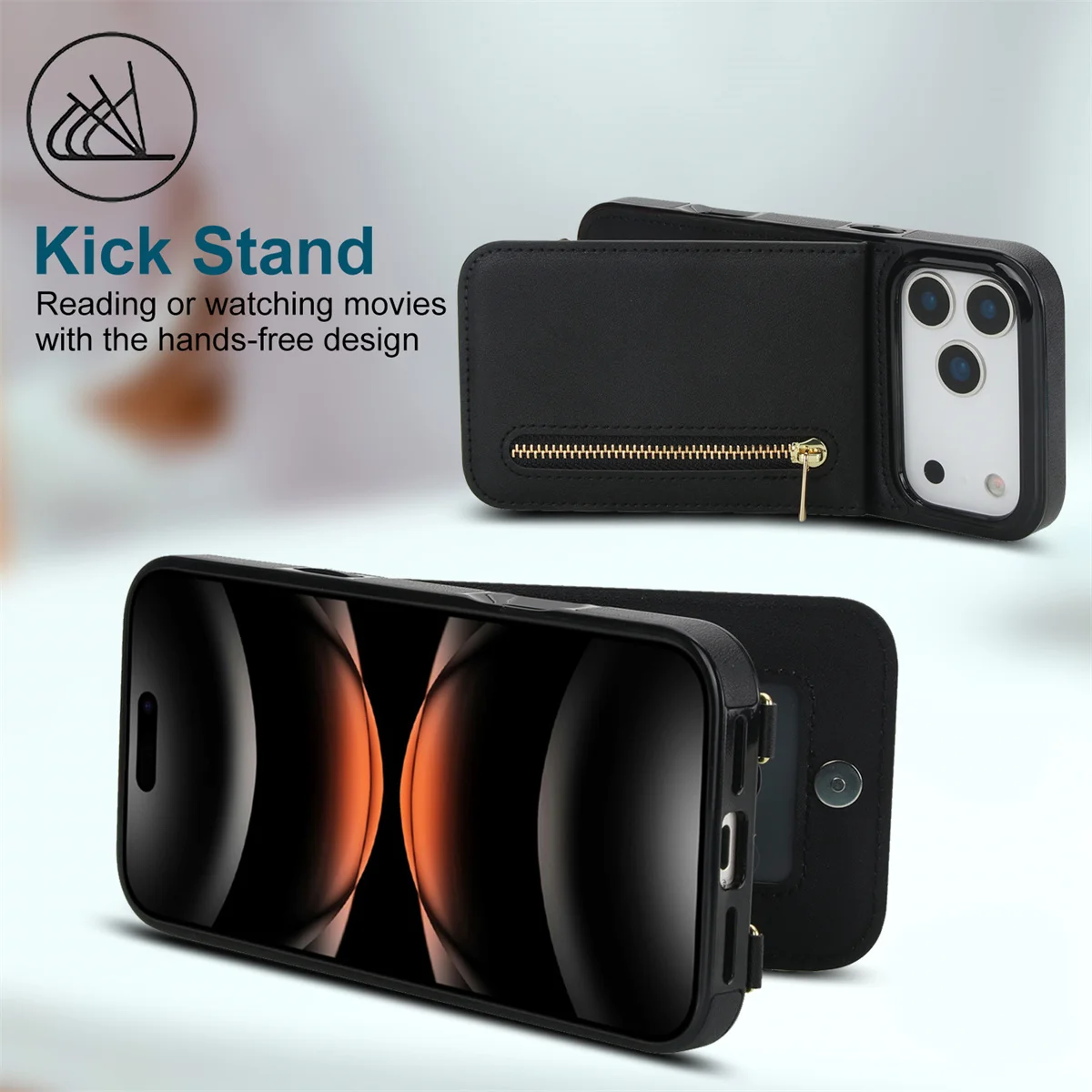 Crossbody سستة المحفظة حامل بط - مراجعة Phone Accessories Hippers وسعره