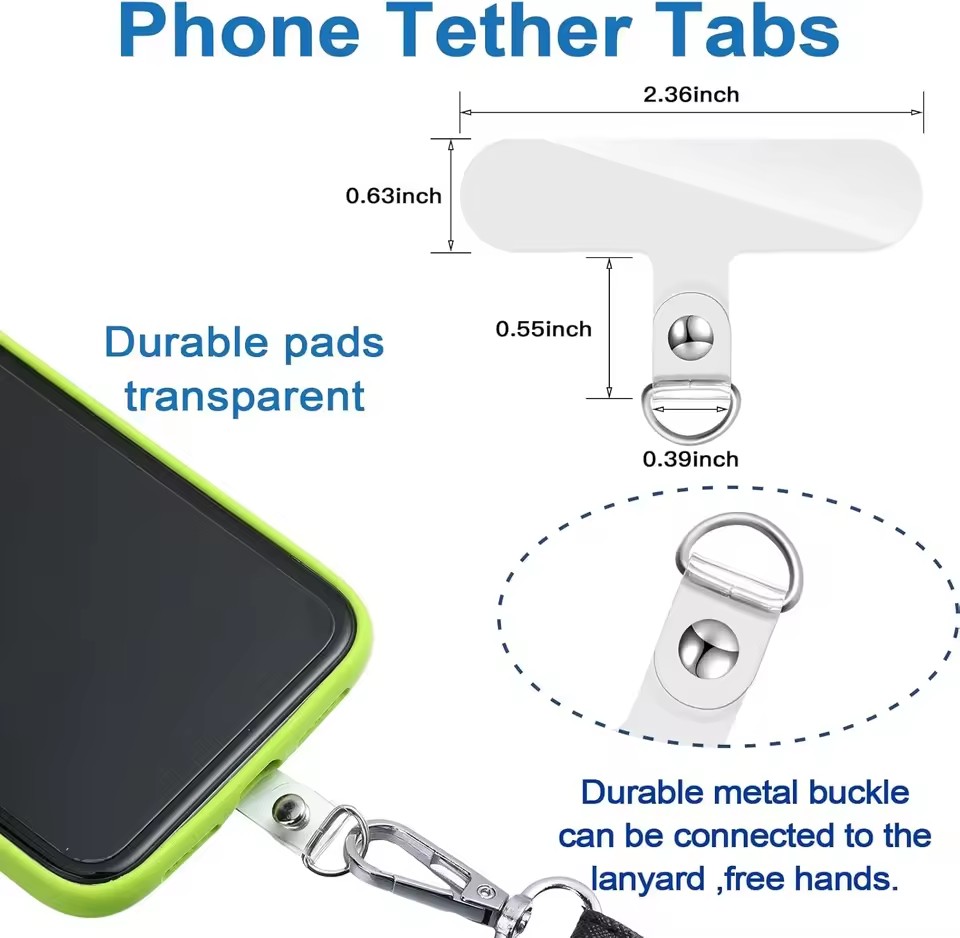 20/1 قطعة حبل الهاتف الشفاف عل - مراجعة Phone Accessories Android وسعره