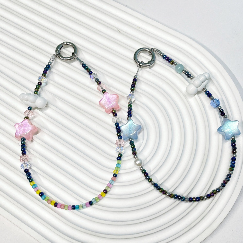 سلسلة هاتف مزينة بالخرز على شك - مراجعة Phone Accessories For Teen Girls وسعره