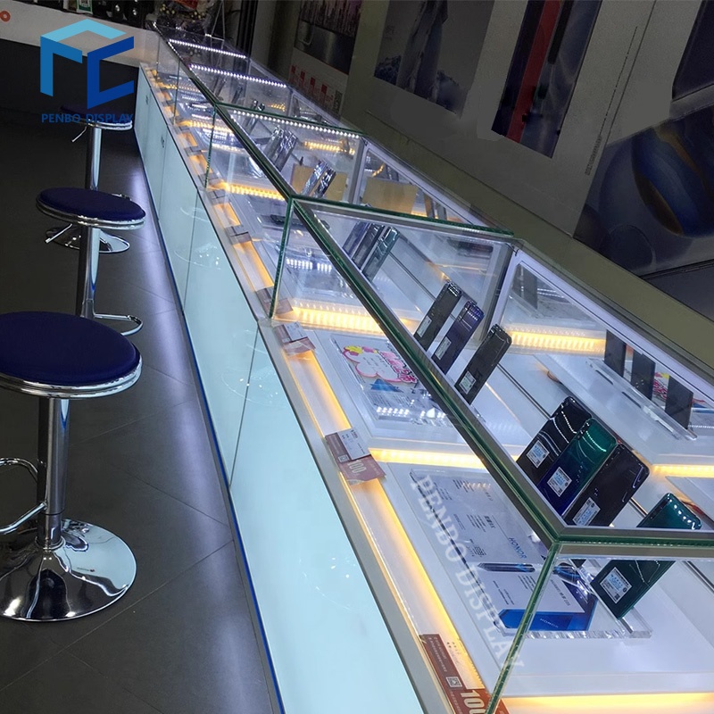 Custom.High نهاية التجزئة الها - مراجعة Phone Accessories Shop Design وسعره