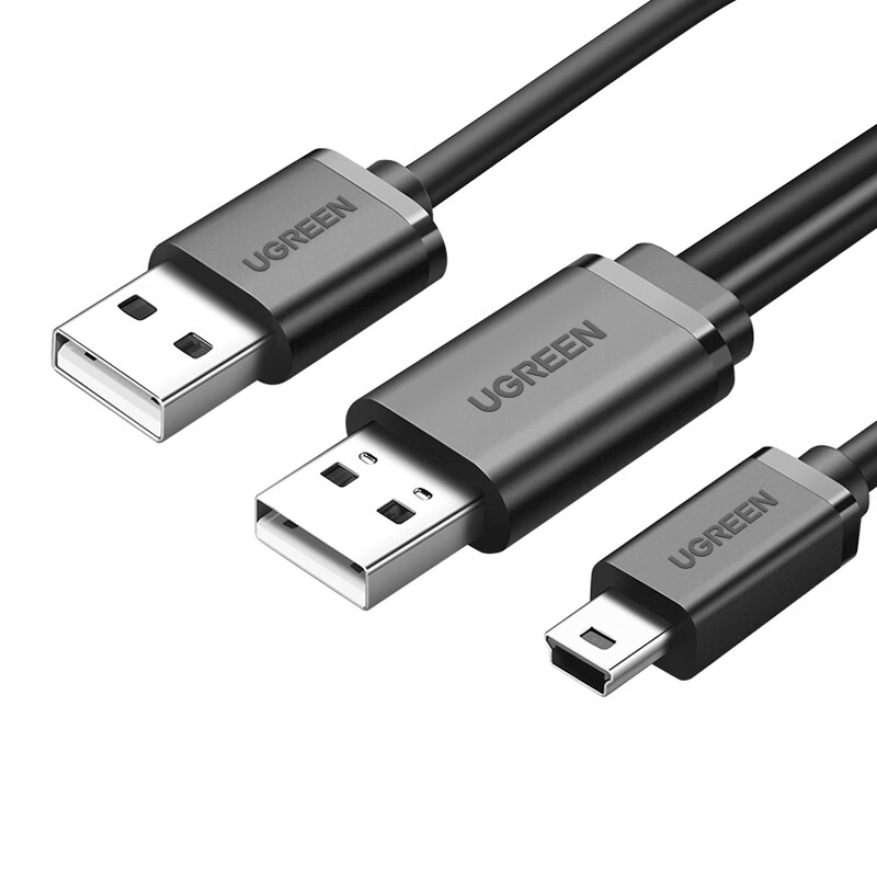 UGREEN Dual USB 2.0 إلى MINI U - مراجعة Usb Data Cable وسعره