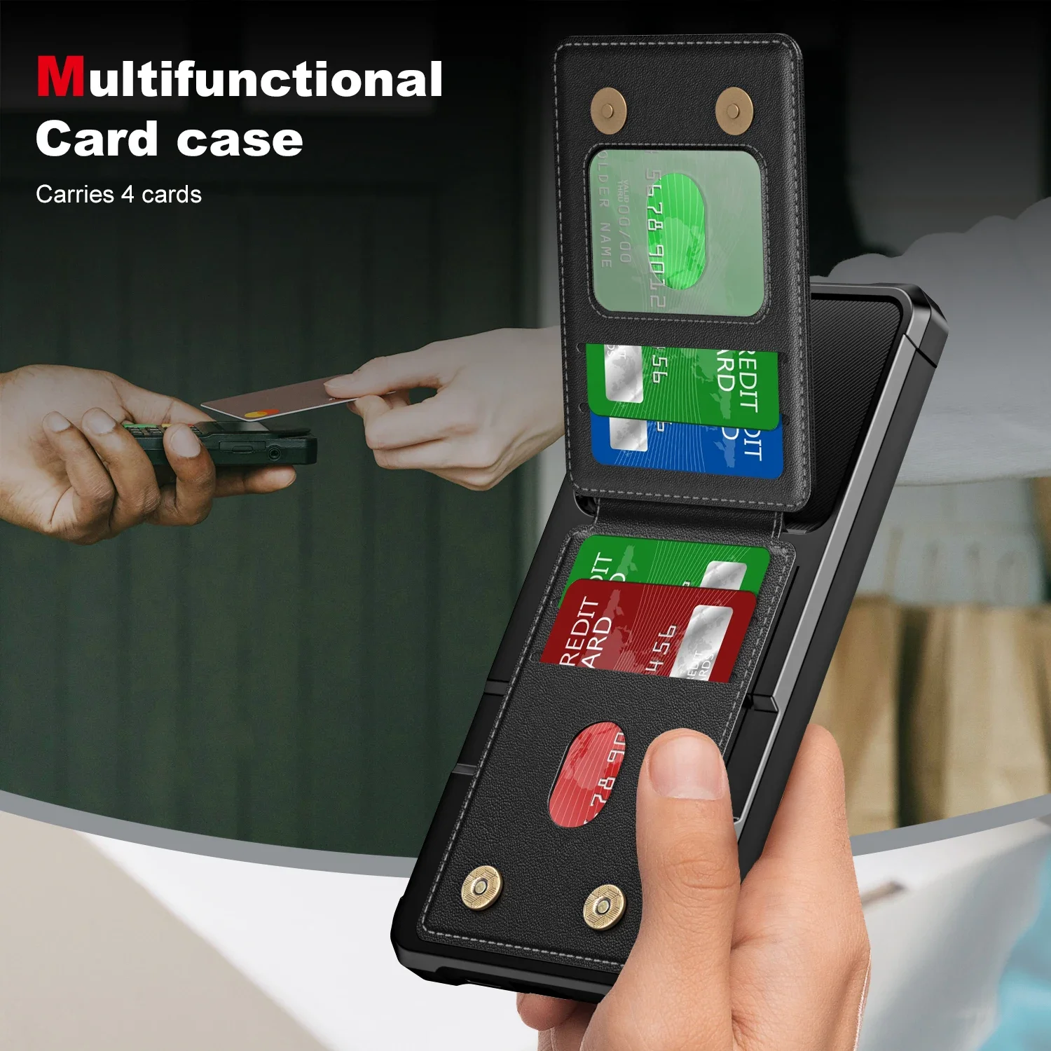 حافظة هاتف مع فتحة لحمل البطاق - مراجعة Phone Accessories Hippers وسعره
