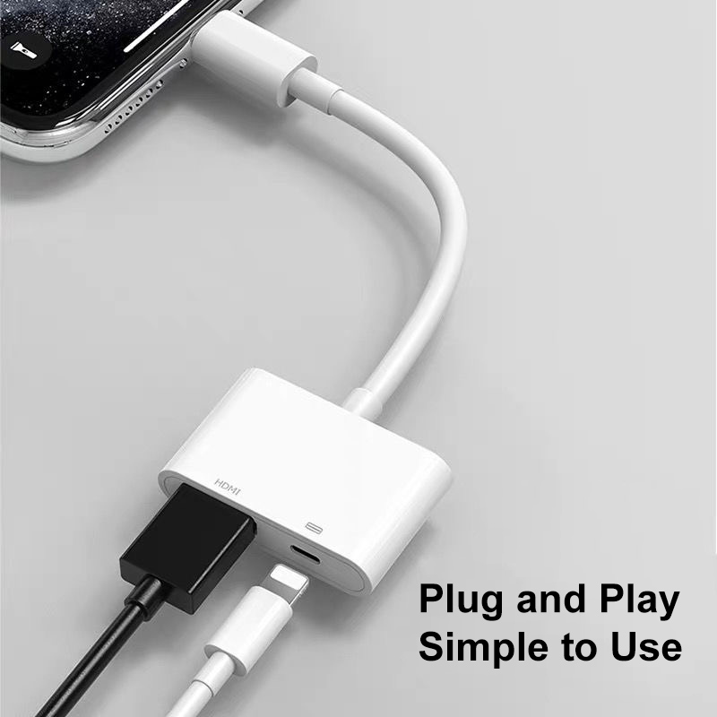 2020 جديد 4K 1080P 8Pin محول م - مراجعة Hdmi Phone Adapter وسعره