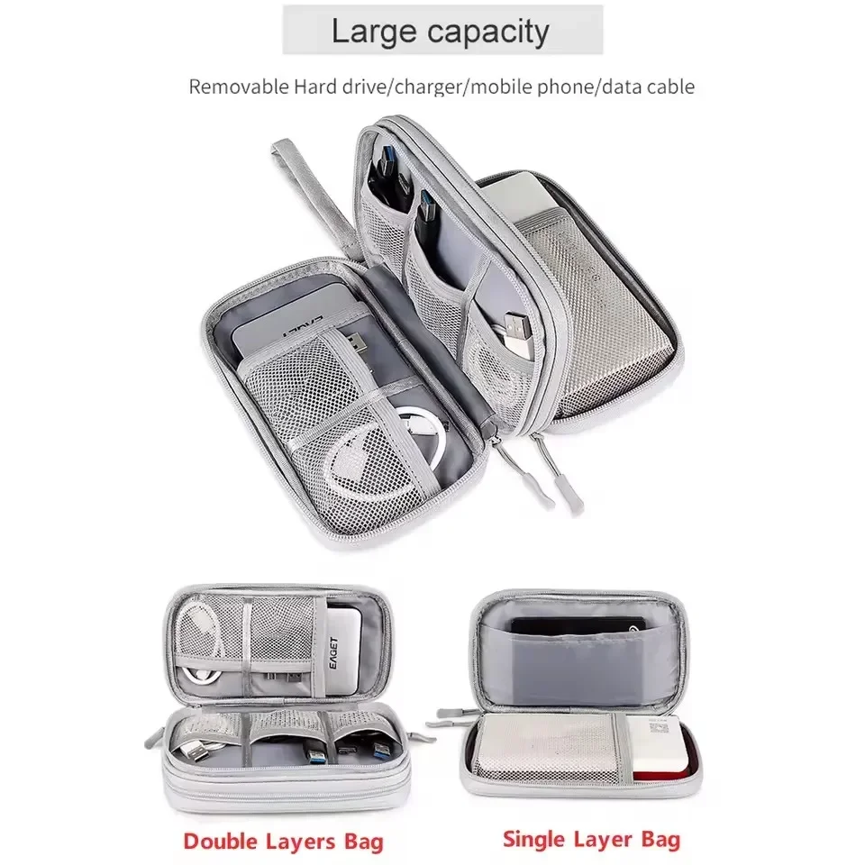 حقيبة كابلات للسفر، حقيبة تخزي - مراجعة Usb Data Cable وسعره