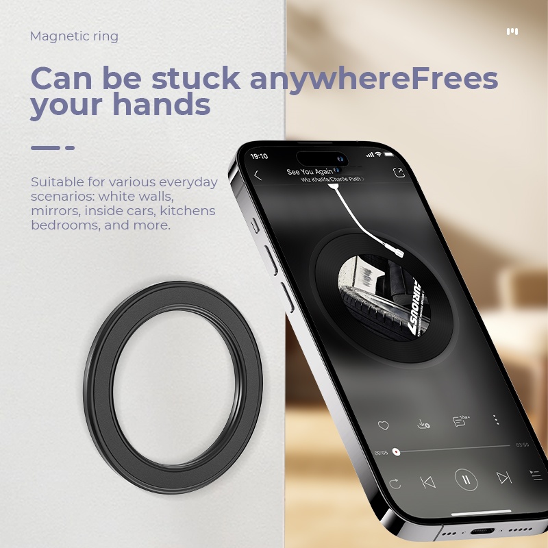 ل Magsafe حامل هاتف حلقي مغناط - مراجعة Phone Accessories وسعره