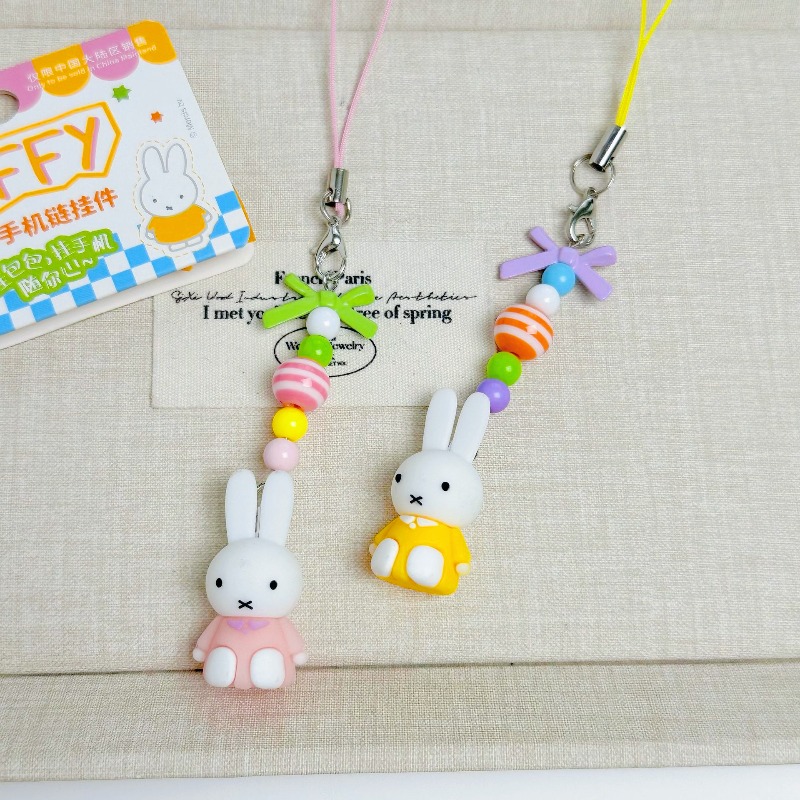 Kawaii Miffy ديكور الهاتف لطيف - مراجعة Phone Accessories For Teen Girls وسعره