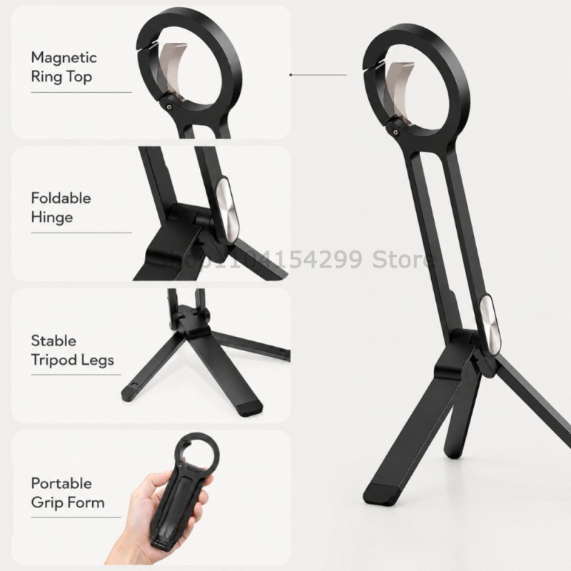 حامل هاتف مغناطيسي محمول متعدد - مراجعة Phone Accessories For Photography وسعره