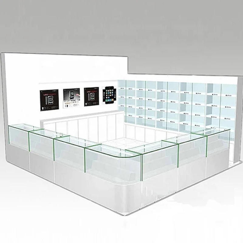 تصميم مخصص لواجهة عرض زجاجية ل - مراجعة Phone Accessories Shop Design وسعره