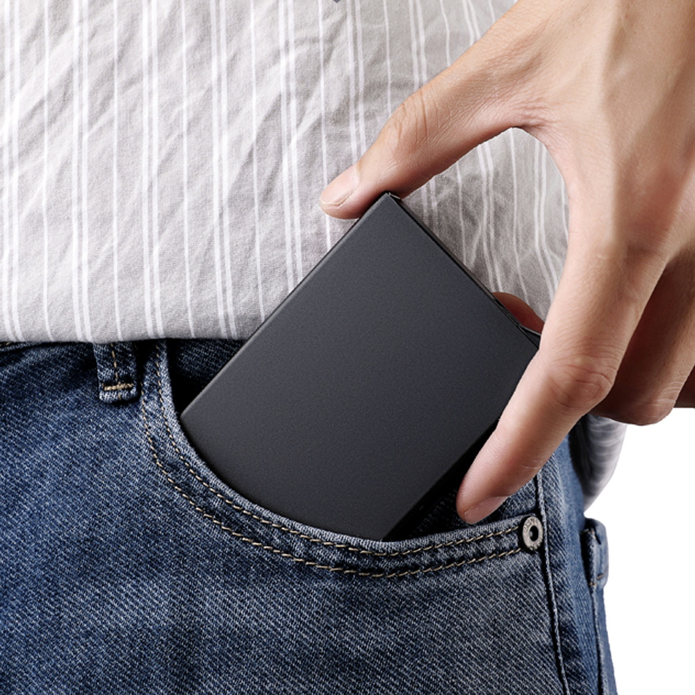 حافظة بطاقات ألومنيوم مضادة لـ - مراجعة Nfc Card Reader وسعره