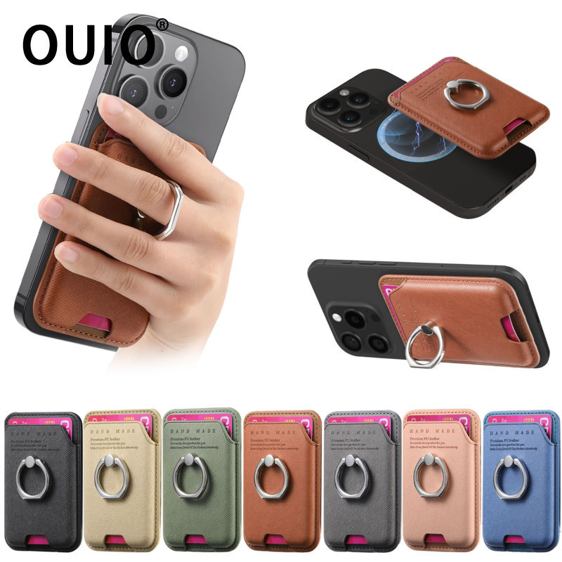 OUIO حقيبة بطاقات الهاتف غير ا - مراجعة Phone Accessories Hippers وسعره
