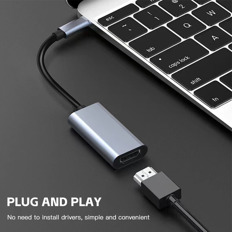 نوع C إلى HDTV 4K محول USB C U - مراجعة Hdmi Phone Adapter وسعره