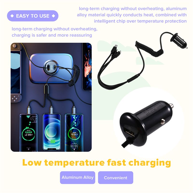 A80X-محول شحن عالمي للسيارة بث - مراجعة Phone Accessories Android وسعره