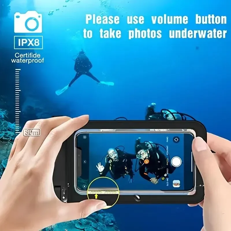 حافظة هاتف مقاومة للماء مع وسا - مراجعة Phone Accessories Android وسعره