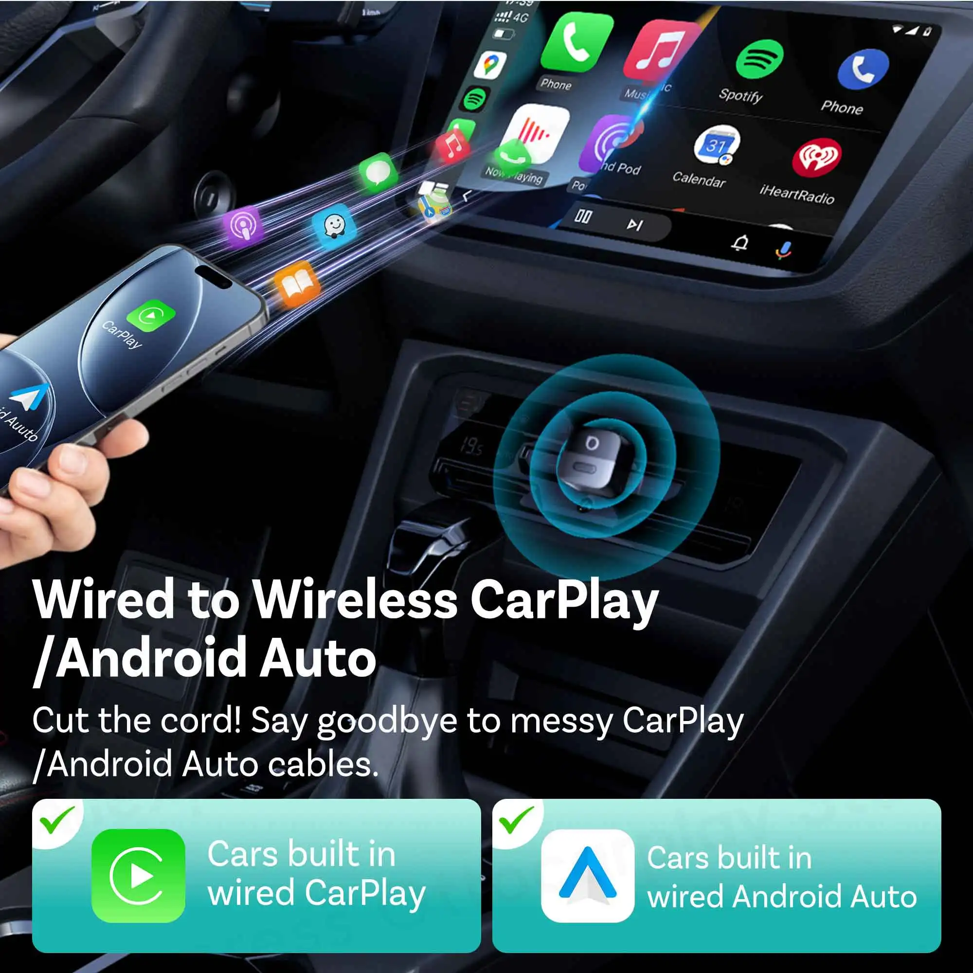 محول OTTOCAST Mini Pico 2026 ل - مراجعة Phone Accessories Android وسعره