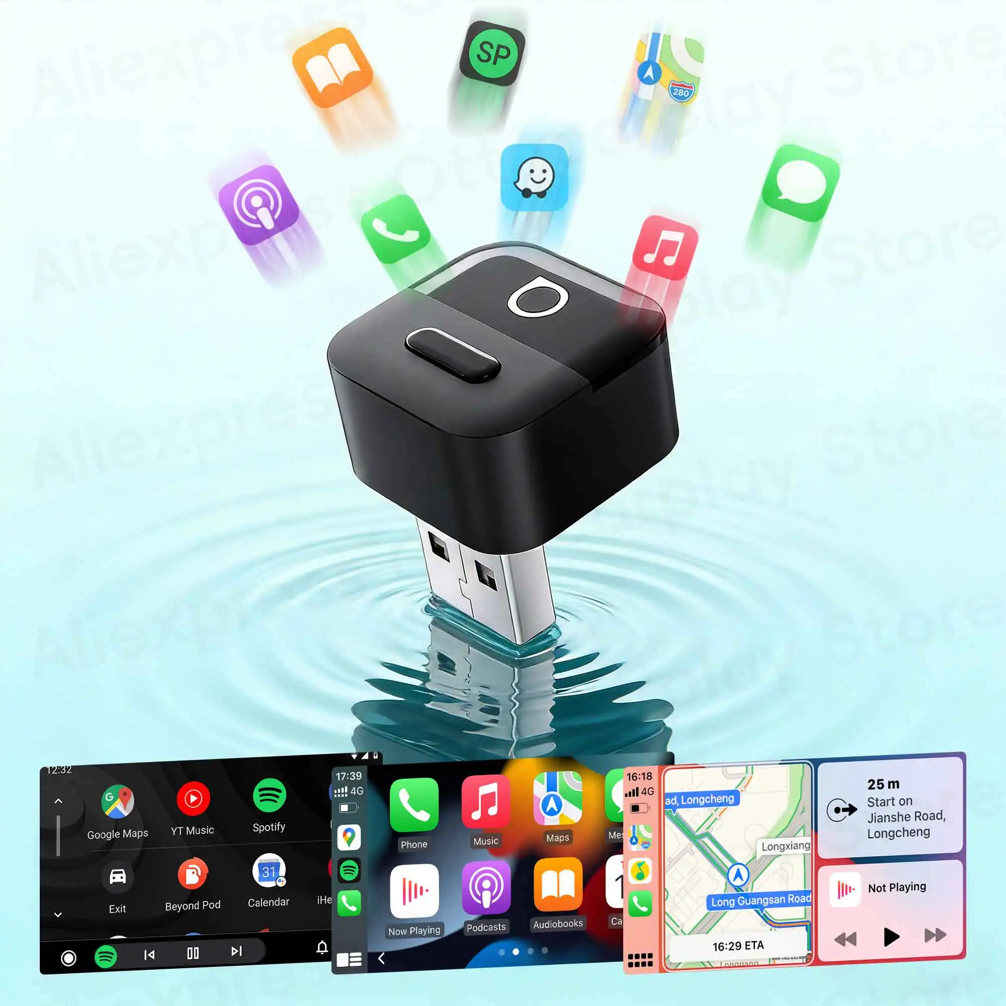 محول OTTOCAST Mini Pico 2026 ل - مراجعة Phone Accessories Android وسعره